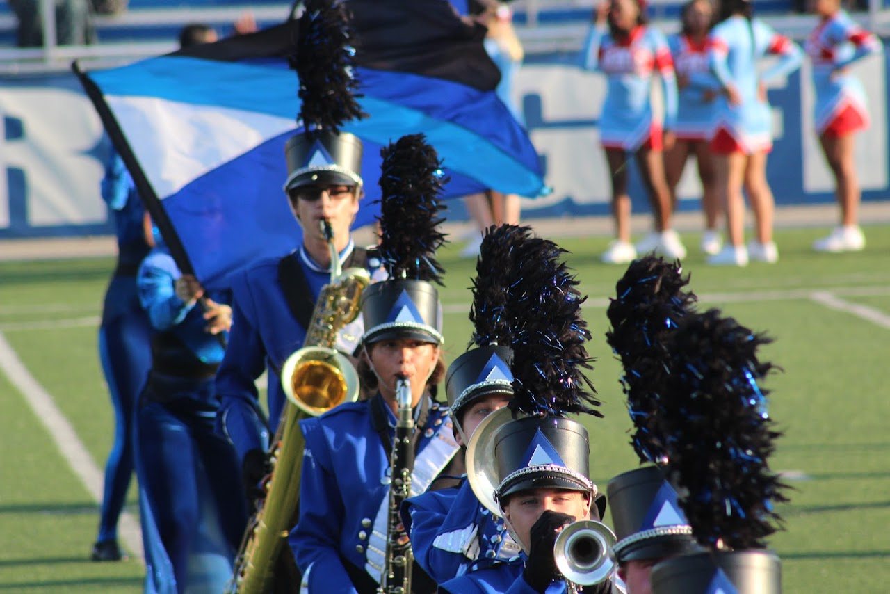 SMS Band performing outside